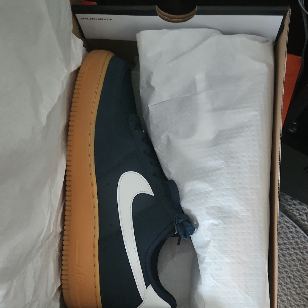 Nike Armory Navy and Summit White Sneakers
